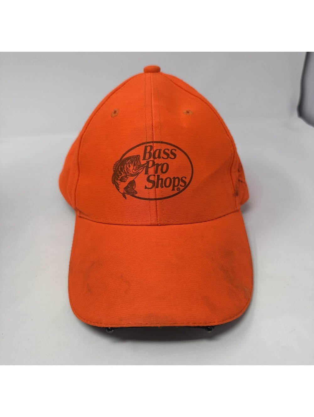 Bass Pro Shops Orange Cotton Ball Cap Adjustable Unisex Adults Hunting Hat - Picture 1 of 7